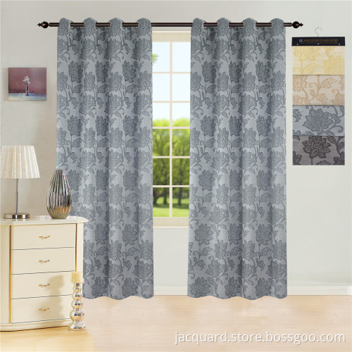 Großhandel New Design Polyester Jacquard Tülle Vorhänge